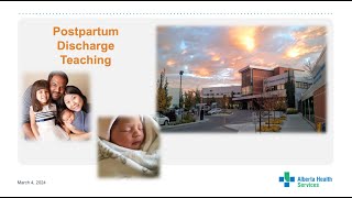 SCH Postpartum Discharge Teaching Video
