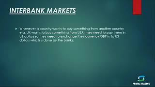 What is Inter Bank Market