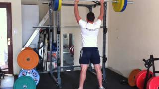 Paul 90kg Overhead PB @ 90kg