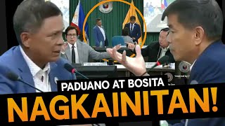 Paduano at Bosita, nagkainitan sa pagko-contempt ng anim na pulis sa kongreso!