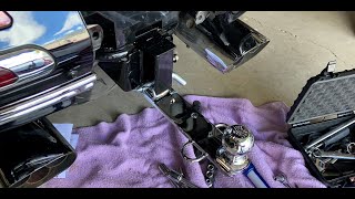 Motorcycle Trailer Hitch Installation for a Honda Goldwing GL1800 - Years 2001 to 2017