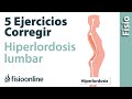 5 ejercicios para corregir la Híperlordosis lumbar o exceso de curvatura de espalda