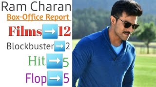Ram Charan Hit And Flop Movies List With Box Office Collection Analysis.....
