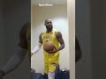 Lakers locker room postgame Austin Reaves game winner celebration #shorts #nba #lebronjames #yt