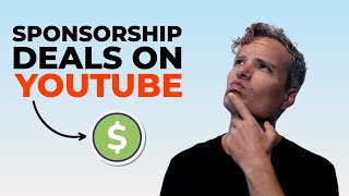 How To Make Money On YouTube With Sponsorship Deals