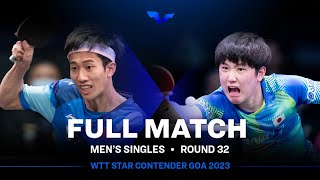 FULL MATCH |Tomokazu HARIMOTO vs LIANG Yanning | MS R32 | #WTTGoa 2023