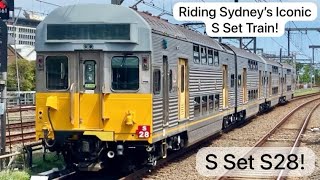 Riding Sydney’s Iconic “S Set” Train - S Set S28! | Train Vlog #54