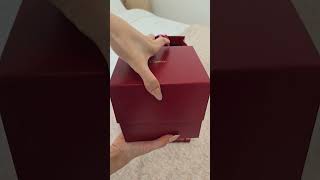 Cartier watch Panthère unboxing #cartierwatch #cartier #unboxingvideo