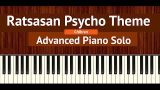 Ratsasan Psycho Piano Theme (500 Subscribers Special!)