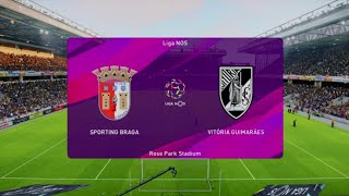 SC Braga vs Vitória Guimarães | PES 20 Liga NOS Live Gameplay
