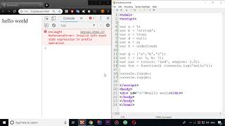 JavaScript 3: Expressions and operators