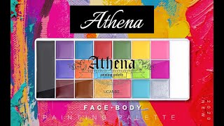 UCANBE Athena Face Body Paint Oil Palette