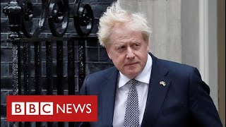 Humiliated Boris Johnson forced from power - BBC News