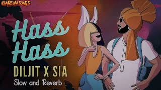 Hass Hass || Lofi songs || Slowed X Reverb || Diljit Dosanjh X Sia || @ARENASONGS