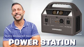 UDPOWER C600 Portable Power Station, 595Wh LiFePO4(LFP) Battery