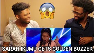 Sarah Ikumu Gets Simon Cowell GOLDEN BUZZER (Britain's Got Talent) (REACTION)