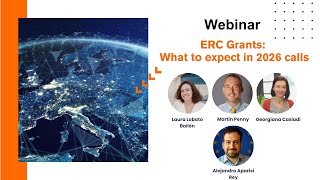 Webinar: ERC Grants: what to expect in 2026 calls
