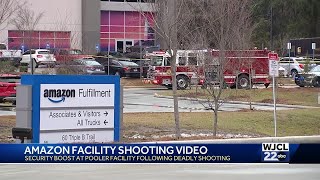 Exclusive video shows moments after deadly shooting at Pooler Amazon facility