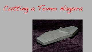 Cutting a Tomo Nagura - Jnat Straight Razor Hone