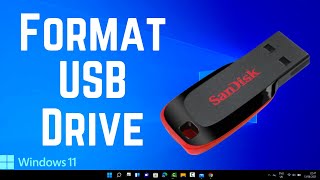 How To Format A USB Drive In Windows 11