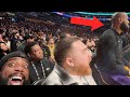 We Paid $30,000 To Sit By Lebron! Lakers Vs Nuggets Game 3 Courtside!