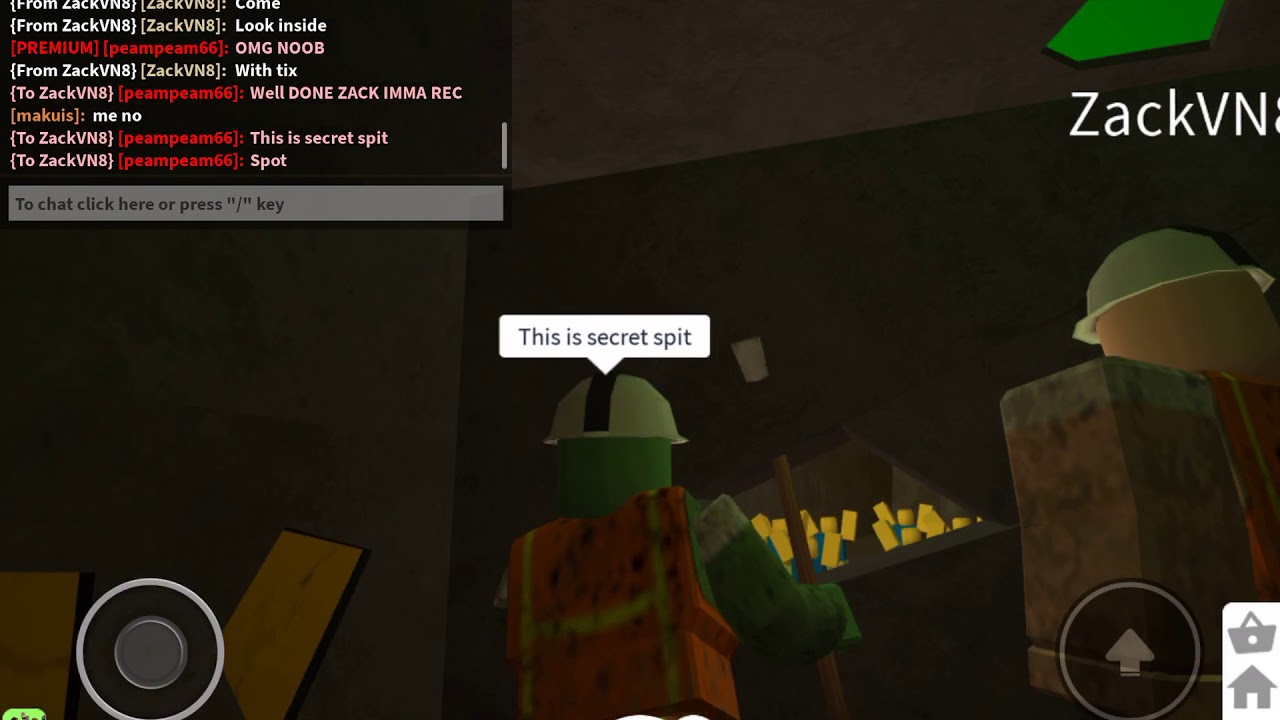 Roblox Bloxburg Secret Easter Egg On Miner Youtube