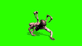 Alien Monster #3 / Green Screen - Chroma Key