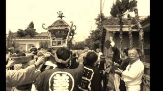 2014年 8月24日　甲斐市 原山神社 水かけ祭り 神輿1(甲斐駒)