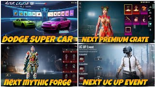 Godzilla M16A4 | Bgmi Next Mythic Forge | BgmiNext Premium Crate | Dodge Sportcar Release DateBgmi