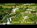 2 Lotes en Venta, Amayo, Calle a La Nueva Concepción, $ 43 mil. neg. contacto: +503 7667 4038