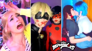 Miraculous Cosplay. Ladybug and Cat Noir Cosplay Part 98