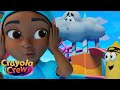 Plaground Gets Stormed Out ⛈️⚡| Crayola Crew | Kids Cartoon Show | Healthy Habits for kids