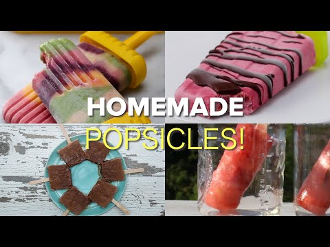 Strawberry Kiwi Yogurt Popsicles Recipe by Tasty