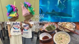 【沖縄Vlog前編】 niji | 3泊4日沖縄旅行| 社会人OLの休日 | 女子旅 | 国際通り | 美ら海水族館 | 古宇利島