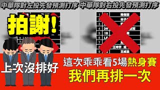 播報看門道》WBC中華隊五場熱身賽賽後表現分析及預賽先發名單預測