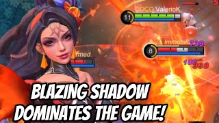 BLAZING SHADOW DOMINATES THE GAME! | ESMERALDA GAMEPLAY | MOBILE LEGENDS