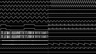 Adeq - “Dance in the universe.xm” (XM) [Oscilloscope View]