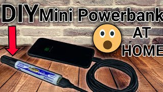How To Pake Powerbank | Diy mini powerbank | At Home