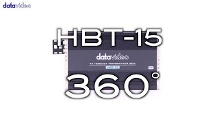 【360 Product Video】Datavideo HBT-15 4K HDBaseT Transmitter Box｜Datavideo