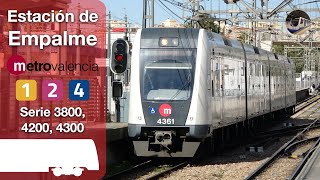 Circulaciones por la estación de Empalme | Metrovalència