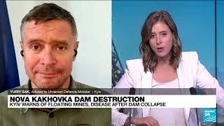 Destruction of Nova Kakhovka Dam: Russia reverts to playbook of 'lies and propaganda' • FRANCE 24