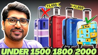 LATEST🔥Best Trolley Bag In India 2025🔥Best Trolley Bags Under 2000🔥Best Trolley Bags 2025 India