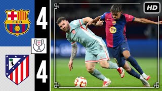 Atletico Madrid vs Barcelona Tadi Malam | Copa Del Rey Highlights \u0026 Goals | Hasil Bola Tadi Malam