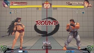 Keshikaran (Poison) vs Kisaran (Ryu) - USF4 Matches *1080p*