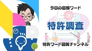 「特許調査」とは！？（３分でわかる！特許ワード図解）