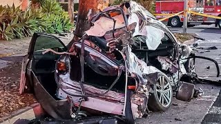 (GRAPHIC) Fatal Deadly Car Crash Compilation
