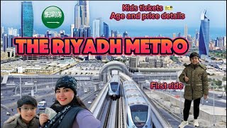 Saudia Arabia’s First Ever Metro | Saudi ‘s INSANE new metro | Khubaib First Ride in Riyadh Metro🇸🇦