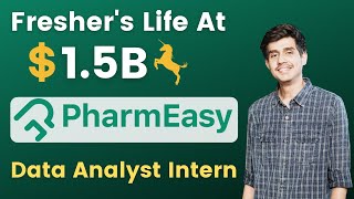 Fresher At Unicorn Startup PharmEasy 🔴Data Analyst Intern 🔴Required Skills 🔴Startup Vs MNC...