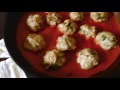 baked chicken spinach meatballs