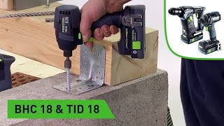 Direct fixing in concrete (Festool TV)